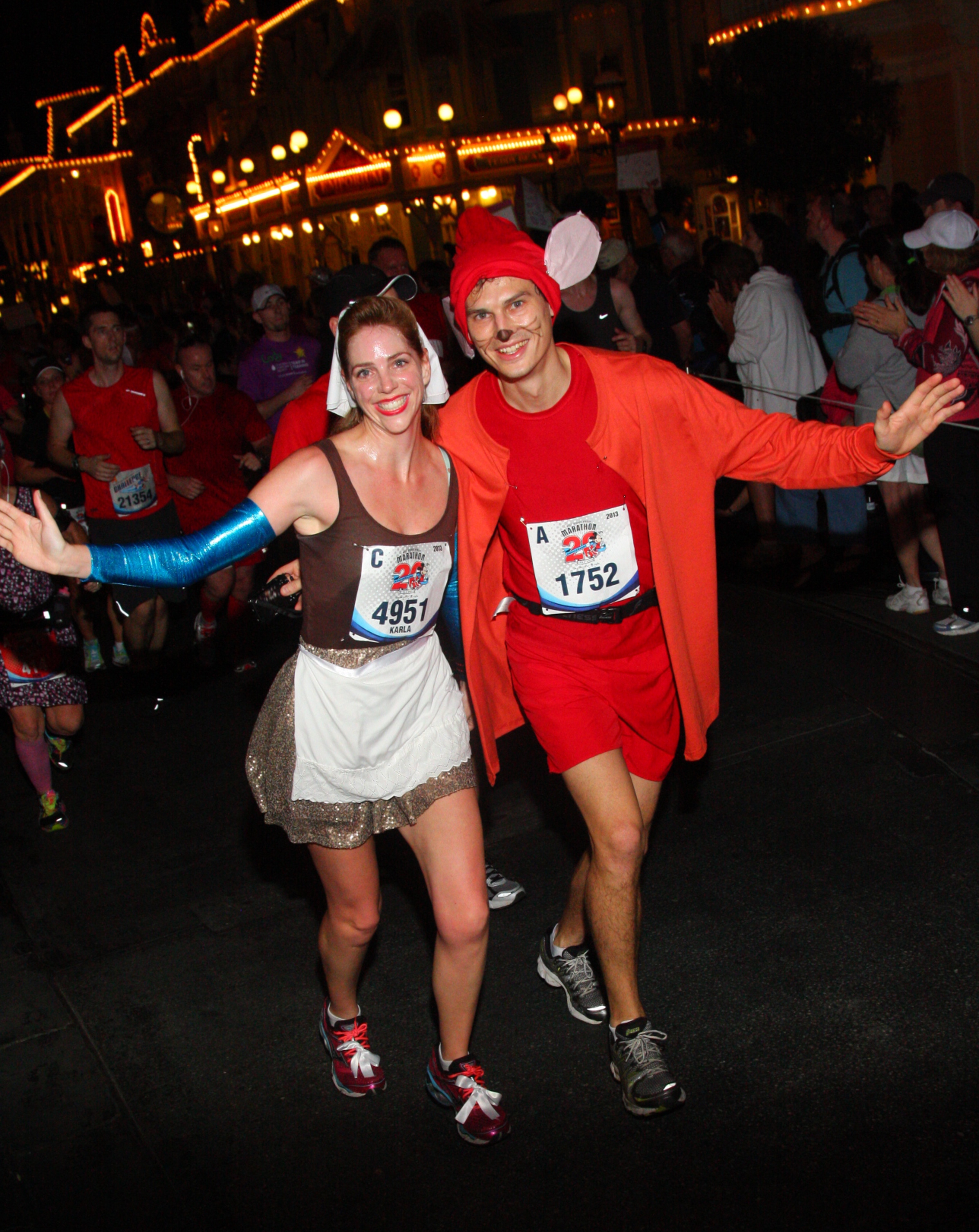 minnie mouse running costume